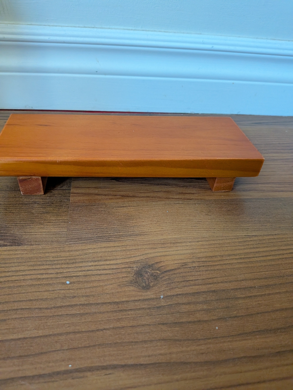 New Small Wooden Display Stand - Warm Brown